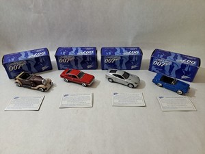 2002 Johnny Lightning James Bond 007 Cars. 4 Cars Total NIB Rare