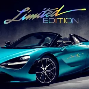 Auto Aufkleber LIMITED EDITION Laser - 15 x 4 cm PKW Folie KFZ - Bild 1 von 7