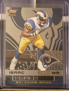2000 Pacific Revolution Silver #76 Isaac Bruce #25/80