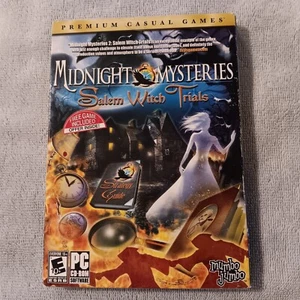Midnight Mysteries: Salem Witch Trials (PC, 2010) New Sealed Games - Picture 1 of 7