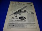 1952 CESSNA 170  "ASK ANYONE WHO HAS FLOWN IT"..1-PAGE SALES AD (868EE)