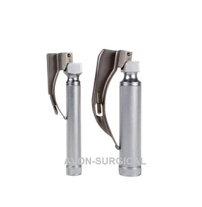 2 Blades AND 2 HANDLES Macintosh Laryngoscope Set (EMT ANESTHESIA) - Picture 1 of 1