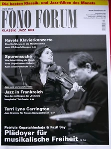 Zeitschrift Magazin FONO FORUM Klassik Jazz Hifi April 2023 Ravel Jazz - Bild 1 von 1