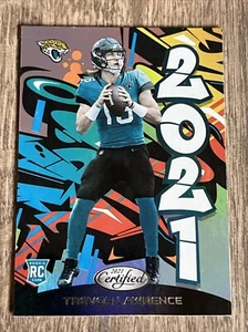 2021 Panini Certified Trevor Lawrence Graffiti Rookie Card Jacksonville Jaguars - Picture 1 of 10