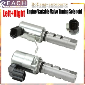 2 un. solenoide de sincronización variable del motor de control de aceite derecho + izquierdo para Toyota - Imagen 1 de 10