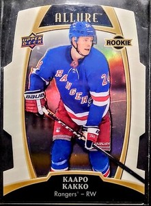 2019-20 UD Allure - White Rainbow Slice RC- #99 Kaapo Kakko