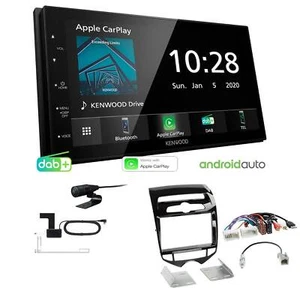 Kenwood Autoradio Apple CarPlay Android DAB+ für Hyundai IX20 automatische Klima - Bild 1 von 6