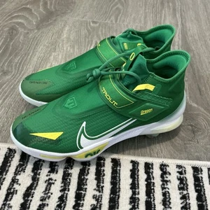 Nike Force Zoom Trout 7 Oregon Ducks Baseball Cleats (FD5115) Men's 11.5 Green - Picture 1 of 11