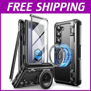 Protective Case for Galaxy Z Fold 6 - Military Grade - Black - Picture 1 of 11