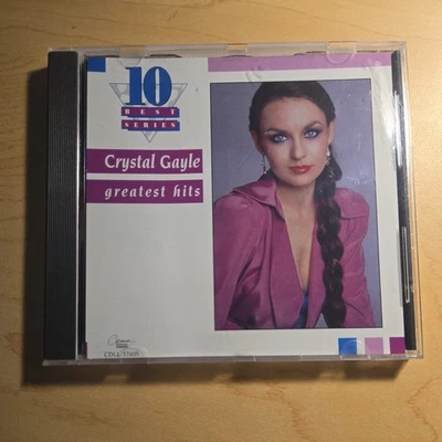 Crystal Gayle Cd  10 Best Series  Best Of  Greatest Hits 1991  VG Condition Foto 1 de 3