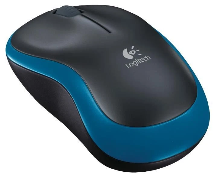 LOGITECH - Tetikus Tanpa Wayar M185 (Biru) - Image 1 of 1