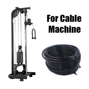Gym Cable Steel Wire Rope Super Long DIY Home for Cable Machine Pulley System ~ - Foto 1 di 23