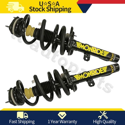 Par de puntales completos delanteros Monroe y muelles helicoidales para Ford Transit-150 2015 2016 Foto 1 de 4