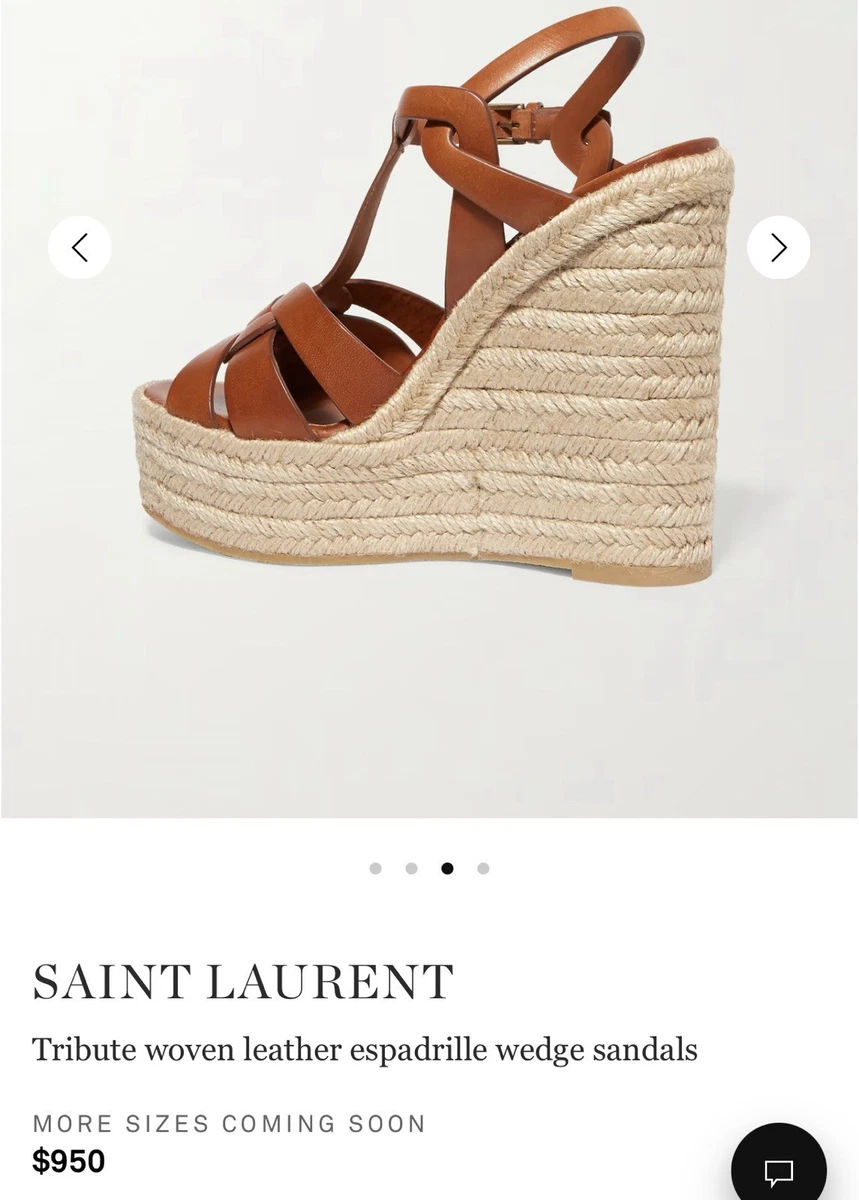 Yves Saint Laurent Tribute Wedge Heels for Women for sale | eBay