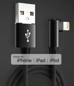 MCDODO 90 Degree Right Angle Braided USB Charger Charging Sync Type C Cable Cord - Picture 1 of 2