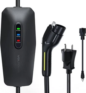 Cargador EV VDLPOWER Nivel 1 y Nivel 2, Total 18FT 16 Amp 240 Voltios J1772, NEMA - Imagen 1 de 8