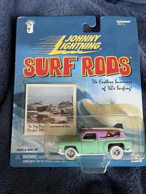 Johnny Lightning 1:64 54 Chevy Delivery Waimea Mamas White Lightning Surf Rods - image 1 of 4