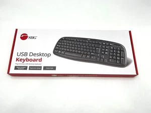 SII KB USB Desktop Keyboard JK-US0012-S1 - Black - Picture 1 of 4