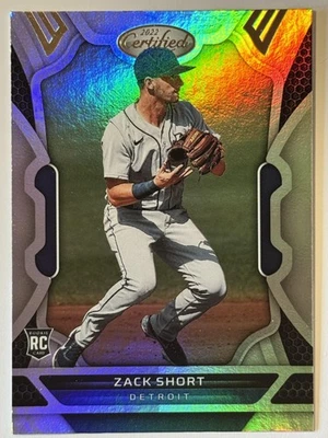 2022 Panini Chronicles #46 Zack Short Certified Rookie - Image 1 of 2