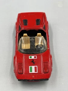 Corgi Juniors 1/64th Scale 308 GTS Red Ferrari with White Interior Loose Used - Picture 1 of 9