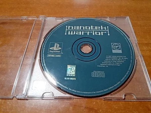 Nanotek Warrior (Sony PlayStation 1 PS1, 1997) solo disco *PROBADO* - Imagen 1 de 3