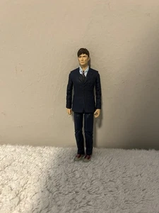 Figurine 5" costume bleu Doctor Who David Tennant Dixième Docteur Options Personnage - Photo 1/3