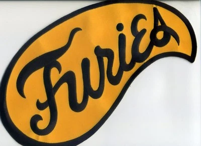 FANCY DRESS HALLOWEEN PARTY MOVIE WARRIORS PROP GANG PATCH: Baseball Furies - Image 1 of 4