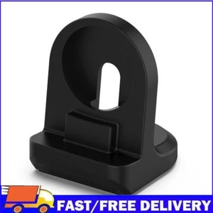 Charger Stand Portable Silicone Charging Base for Honor Watch GS3 (Black) - Zdjęcie 1 z 12