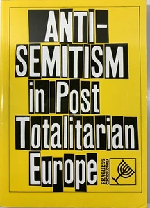 Anti-Semitism in Post Totalitarian Europe - Paperback 1993 - Jewish History - Picture 1 of 1