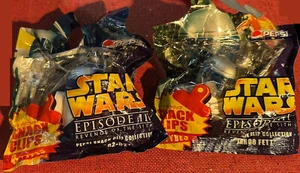 2 Star Wars Episode III Revenge of The Sith Pepsi Snack Clips R2-D2 & Jango Fett - Picture 1 of 1