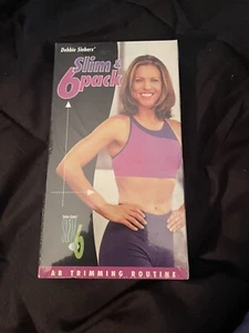 DEBBIE SIEBERS' SLIM & 6 PACK AB TRIMMING ROUTINE  SEALED VHS Exercise Fitness - Picture 1 of 2