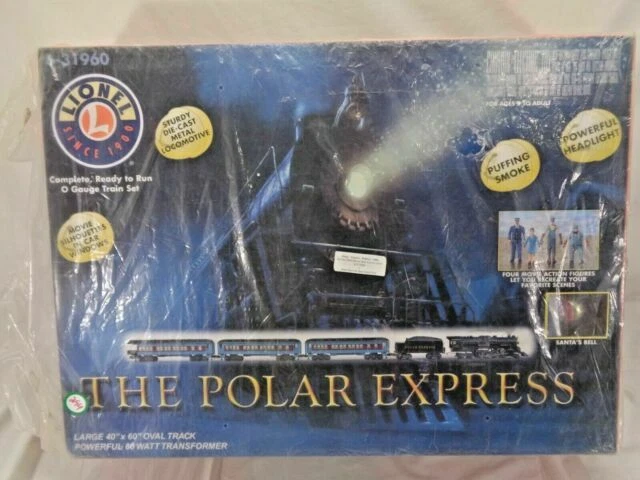 Lionel O Gauge Polar Express Train Set - Black