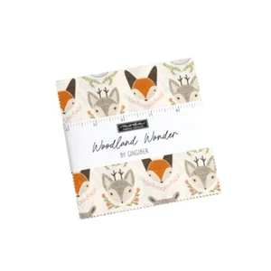 MODA Charm Pack- Woodland Wonder- Contains 42 pieces measuring 5" squares - Picture 1 of 2