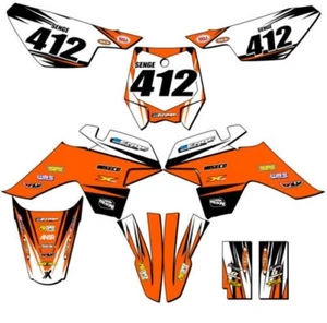 20 SR 70 C VELOCITY Orange Senge Graphics Kit Compatible with SSR - Picture 1 of 10