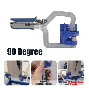 90 Degree Right Angle ClampsHome Cabinet ClampsAngle Fixing Punches - Picture 1 of 9