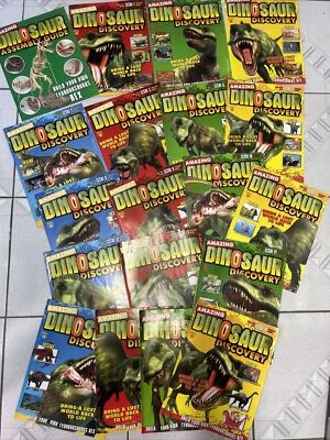 Amazing Dinosaurs Discovery Series Magazines 1-19 2010 RBA Coleccionables - Image 1 of 4
