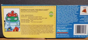 Playmates Teenage Mutant Ninja Turtle Raph 1990 TMNT ID Card - Imagen 1 de 2