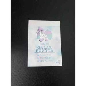Mini Cuaderno Oficial Centro Pokémon Galarian Ponyta Importación de Japón/VENDEDOR DE EE. UU. - Imagen 1 de 4