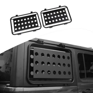 Rear Window Glass Protector Guard Armor Cover For Jeep Wrangler JL JLU 18+ Black - Bild 1 von 11