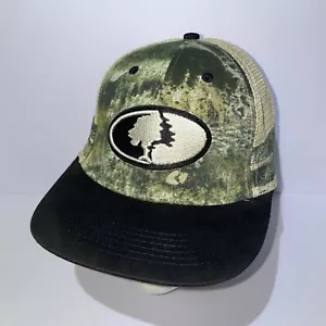 Mossy Oak Snapback Cap Hunting Camo Striped Mesh Back - Bild 1 von 6