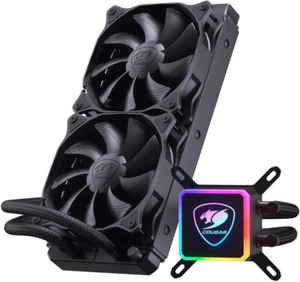 Aqua High-Performance CPU Liquid Cooler with Vibrant and Dazzling RGB LED Pump H - Afbeelding 1 van 2