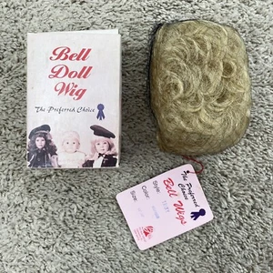 Bell Doll Wig Trixy 11-12” Blonde Stretch Cap Modacrylic NOS NWT NIB - Picture 1 of 8