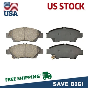 Fit No EV CR-Z FRONT Disc Brake Pad Premium Ceramic Set For 2009-2017 Honda - Picture 1 of 7