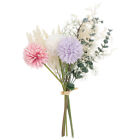 Wedding Sim Bouquet Dry Flower Decorative Prop (violet)