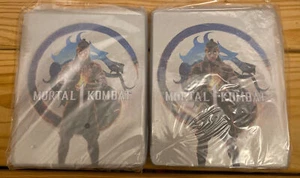 X2 Mortal Kombat 1 Steelbook Only (No Game) Xbox, PS5 PlayStation - Picture 1 of 2