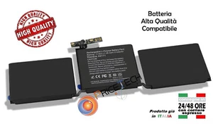 Batteria compatibile con Mac Book Pro 13" A2289 A2338 (anno 2019) A2171 5100mAh - Foto 1 di 1