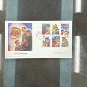 #3116b 32c Christmas: Family Scenes, Fleetwood FDC - Afbeelding 1 van 2