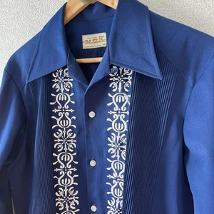 Visvim Men Top L Vintage Open Collar Shirt Navajo Limited Edition VHTF Rare Popu - Picture 1 of 24