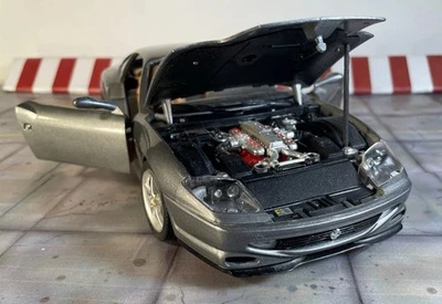 罕见 1/18 布拉戈 1996 年法拉利 550 马拉内罗银色原装所有者 * 阅读 — 第 1/4 张图片