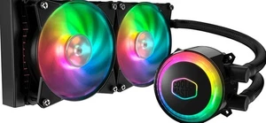 Cooler Master MasterLiquid ARGB Wasserkühlung Schwarz ML240R amd intel Lga 1700 - Bild 1 von 6